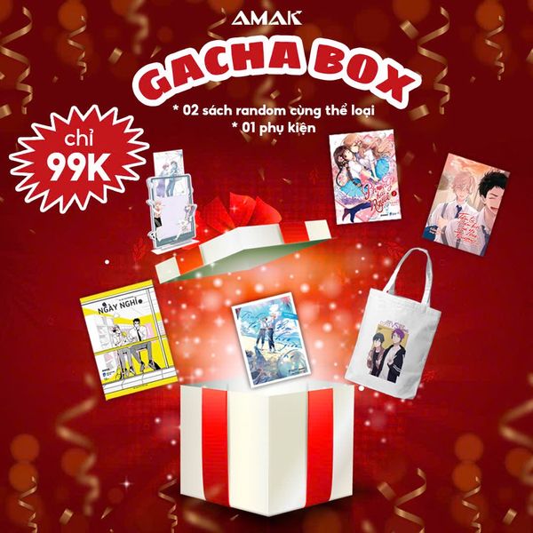 Gacha Box 99K - Combo 1 mua 2 sách đồng giá 99k