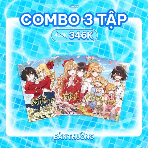 Combo Tôi Yêu Nữ Phản Diện Light Novel (3 tập)