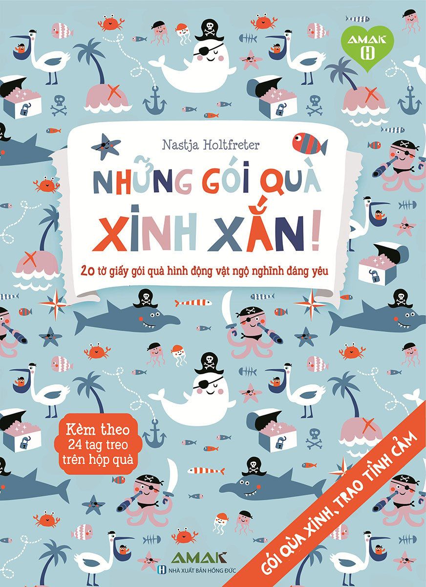  Những Gói Quà Xinh Xắn - Động Vật Ngộ Nghĩnh (20 Tờ) 