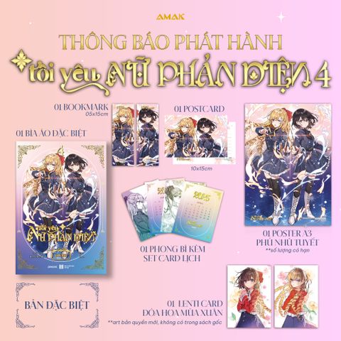 Tôi Yêu Nữ Phản Diện - Tập 4 - Light Novel