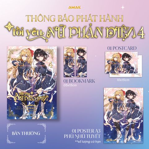 Tôi Yêu Nữ Phản Diện - Tập 4 - Light Novel