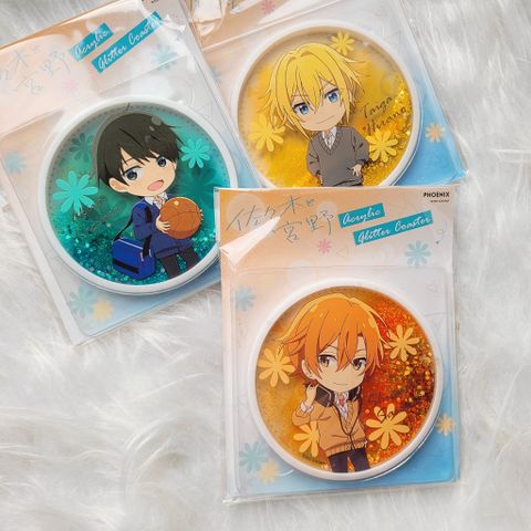 Lót ly acrylic cát chảy Sasaki - Miyano - Hirano - Kagiura SSK002 (Nhập khẩu chính hãng Kadokawa)