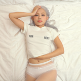  Áo thun KMC For Rent Croptop 