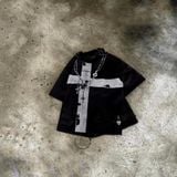  Áo lưới - KMC RAGE BLACK MESH T-SHIRT 