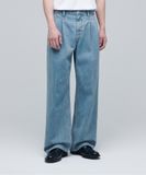  Quần jeans MUSINSA TWO TUCK WIDE MMBNP103 