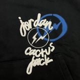  Áo Hoodie FRAGMENT x JORDAN x TRAVIS Đen 