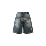  Quần KMC logo faded MEDIUM distressed 