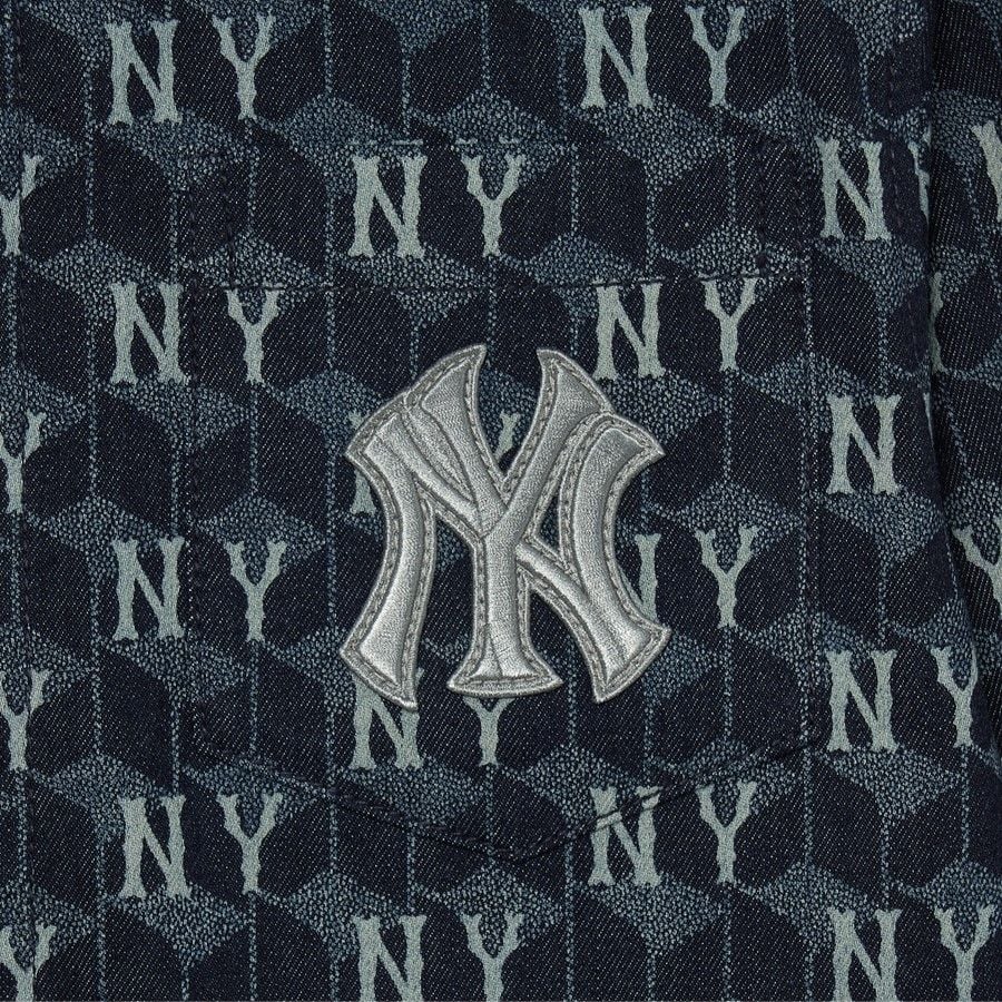 MLB■Mounter Denim Monogram Slide■送料込 638848244602770000?v=1