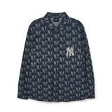  Áo sơ mi jeans MLB Cube MONOGRAM All Over 