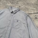  Áo somi jeans Customellow - grey 