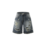  Quần KMC logo faded HOMELESS distressed 