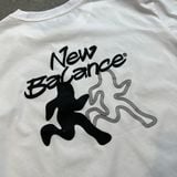  Áo thun new balance running white 