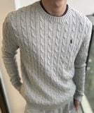  Áo cable LEN KNIT RL có logo 