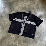  Áo lưới - KMC RAGE BLACK MESH T-SHIRT 