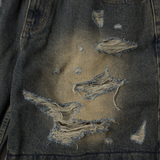  Quần KMC logo faded HOMELESS distressed 