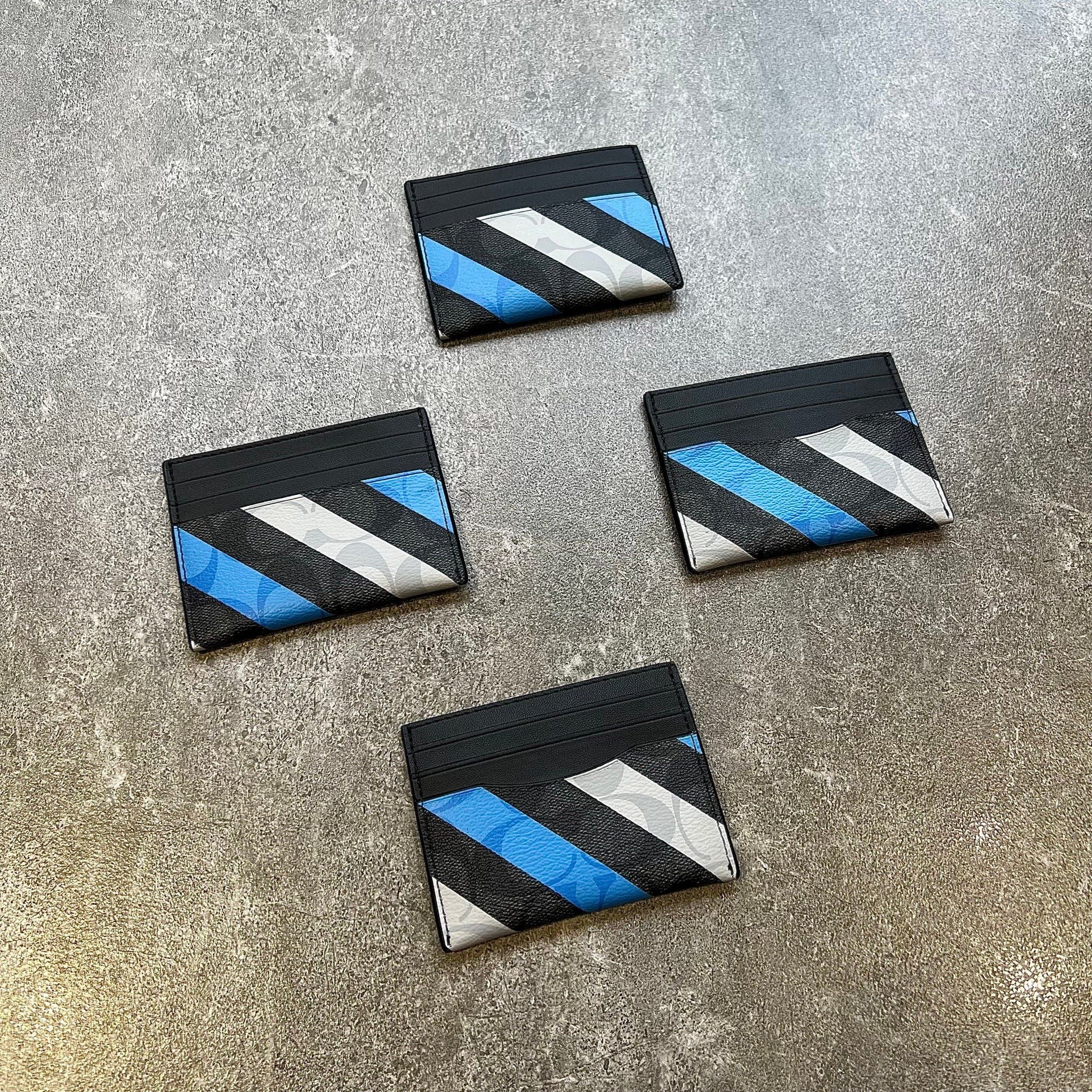  Card holder Coach stripes 