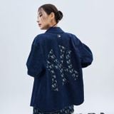  Áo sơ mi jeans MLB Cube MONOGRAM 