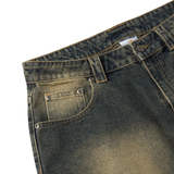  Quần KMC logo faded short jeans 