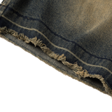  Quần KMC logo faded short jeans 