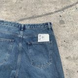  Quần jeans 8seconds túi hộp - xanh wash 