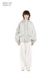  Áo khoác Code graphy Washed Cotton Hooded Zip-Up 