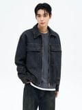  Áo khoác jeans 8Seconds VINTAGE WASHED - 2zip 