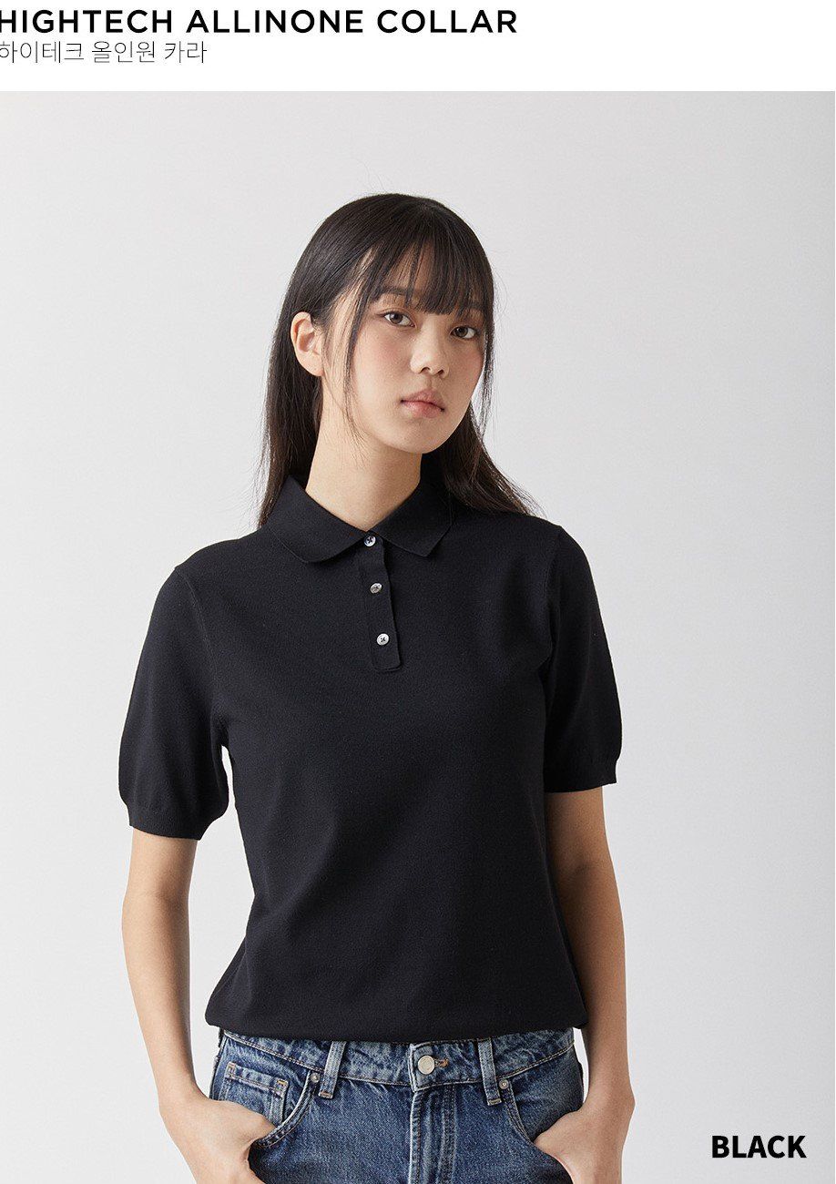 TTT MSW（ティー）の「【TTTMSW/ティー】Flower camo knit polo