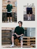  Quần short cargo kaki JEMUT 