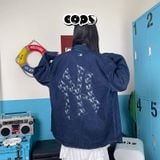  Áo sơ mi jeans MLB Cube MONOGRAM 