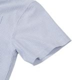  Áo sơ mi KMC BEING ME Blue Striped Boxy Shirt 
