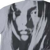  Áo sơ mi KMC Mist Grey Striped Boxy Shirt 