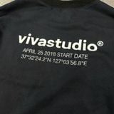  Áo sweater VIVA STUDIO đen 