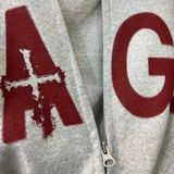  Áo hoodie KMC RAGE - zip 2 way YKK 