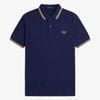  Áo Polo FRED PERRY navy logo vàng M3600/U95 