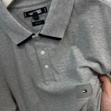  Áo Polo TOMMY logo nhựa 