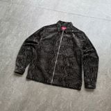  Áo SUPREME Snakeskin Corduroy Zip Up Shirt 