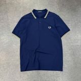  Áo Polo FRED PERRY navy logo vàng M3600/U95 