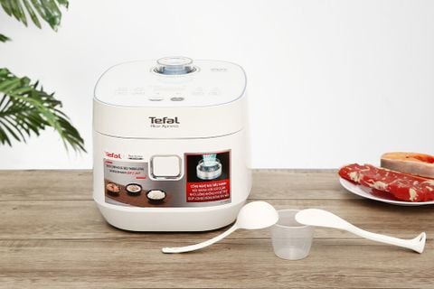 Nồi Cơm Điện Tefal Fuzzy Express 750W, 1.5L RK522168