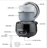  LBL0589W - Nồi cơm điện Lebenlang _ 1.2 Lít - 500W 