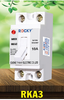 RKA3 - Cầu dao an toàn ROCKY màu trắng loại tốt kèm vỏ, không vỏ, CB aptomat MCCB, Át atomat, CB cóc