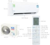  HIC09TMU.ST3 - Máy lạnh Funiki Inverter 1 HP 