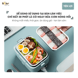  SB-HC12L - Hộp Cơm Điện Bear 1.2 Lít - 2 Ngăn 