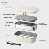  SB-HC09L - Hộp Cơm Điện Bear 0.9 Lít 