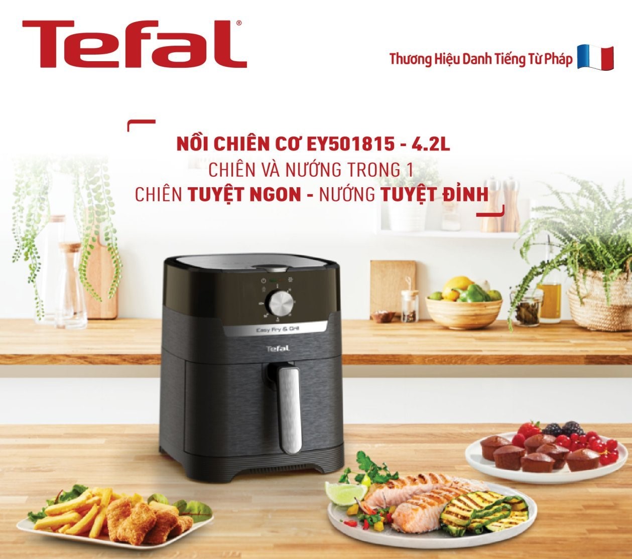 Nồi chiên Instant Vortex - Trải nghiệm nấu ăn hiện đại và tiện lợi