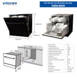  KDEU-8839 - Máy Rửa Chén Kocher 