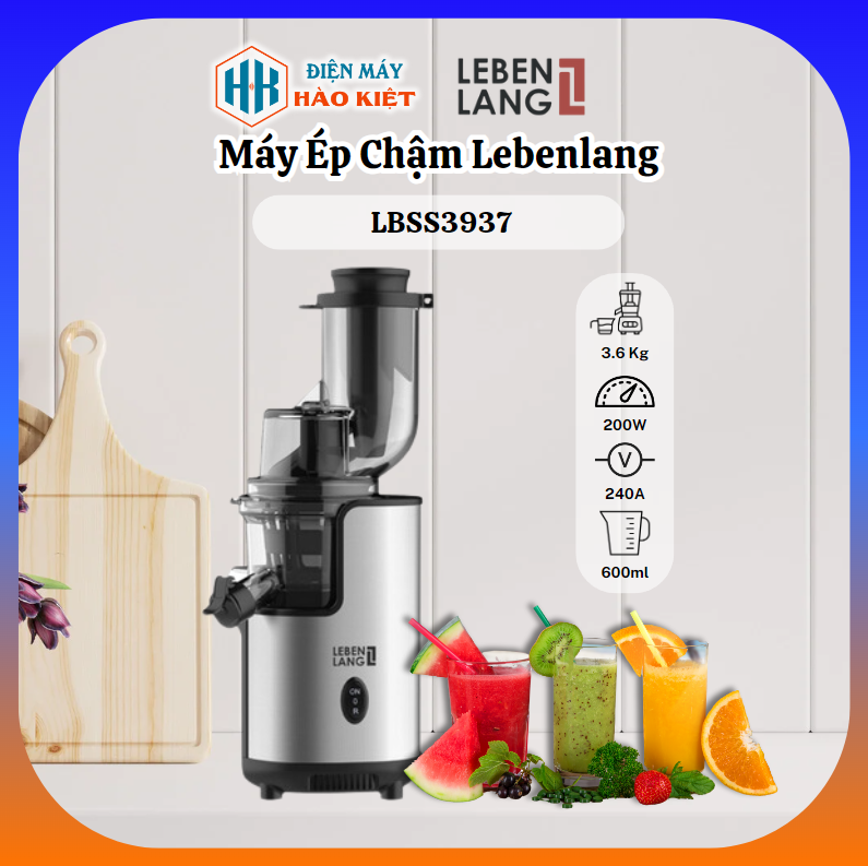  LBSS3937_Máy Ép Chậm Lebenlang 