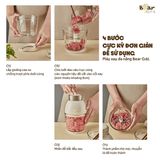  QSJ-D02Q1 - Máy Xay Ăn Dặm Bear 0.6 Lít - Kem 