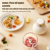  QSJ-D02Q1 - Máy Xay Ăn Dặm Bear 0.6 Lít - Kem 