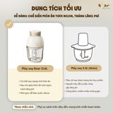  QSJ-D02Q1 - Máy Xay Ăn Dặm Bear 0.6 Lít - Kem 