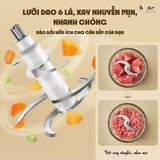  QSJ-D02Q1 - Máy Xay Ăn Dặm Bear 0.6 Lít - Kem 